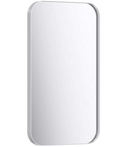 Зеркало Aqwella ACCENT 50*90 в белой раме