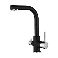 Смеситель для кухни с подкл фильтра Paulmark Essen Rustein (6 цветов)