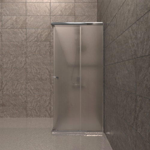 Душевое ограждение Triton Вента-Хром Вельвет 80*80, 90*90 стекло матовое фото 5