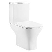 Унитаз напольный безободковый Azario Nigel AZ-55T, смыв Торнадо