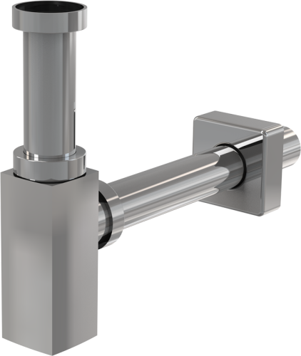 Сифон Alca Plast A401 для умывальника, квадратный