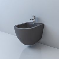 Биде подвесное ESBANO GARCIA серый матовый