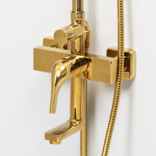 Душевая система Wasserkraft Sauer A17101 глянцевое золото фото 5