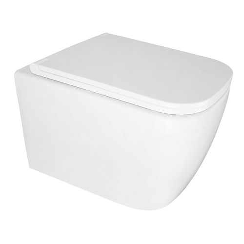 Унитаз подвесной безободковый Azario Legenda AZ-2305AS, смыв Торнадо