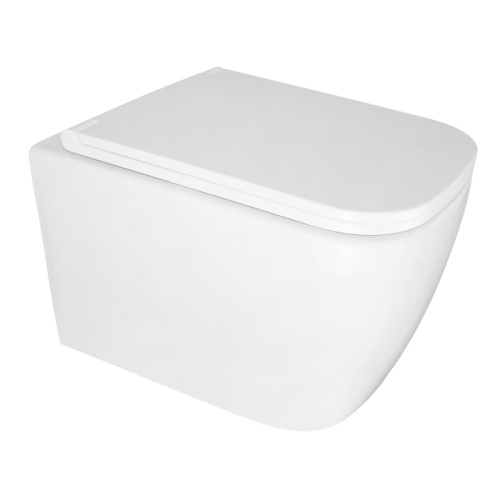 Унитаз подвесной безободковый Azario Legenda AZ-2305AS, смыв Торнадо