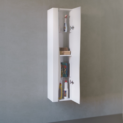 Пенал Moduo Allegro 33 подвесной, белый фото 4 Пенал Moduo Allegro 33 подвесной, белый фото 4