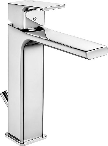 Смеситель средний с донным клапаном для раковины E.C.A Tiera 102188013EX хром