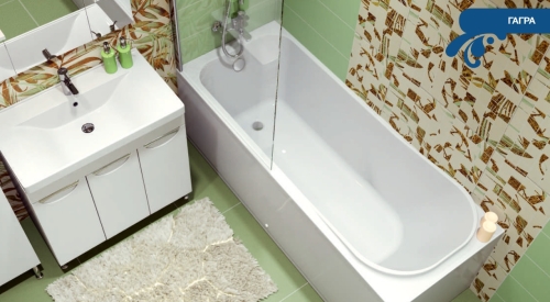 Ванна акриловая Mirsant Гагра 150, 160, 170*70 фото 4