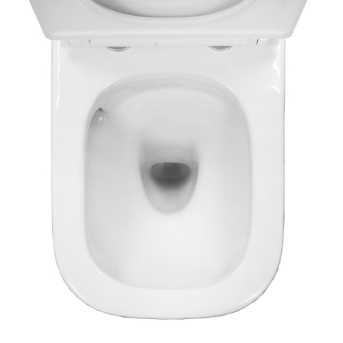 Унитаз напольный безободковый Azario Milagro AZ-8502, смыв Торнадо фото 5