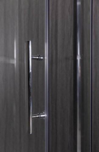 Душевое ограждение ESBANO 100*80, 120*80 ES-8190(8180) стекло прозрачное, низкий поддон фото 6