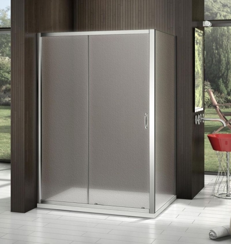 Душевое ограждение BAS LATTE WTW+SP 70*80*90*100/110*120*130*140 хром