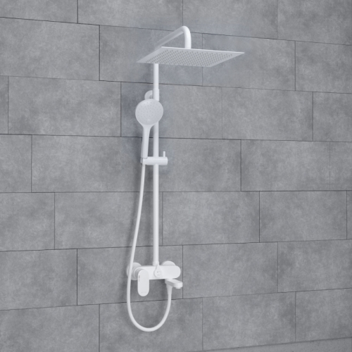 Душевая система Wasserkraft A185.163.155.WM белый Soft-touch фото 2