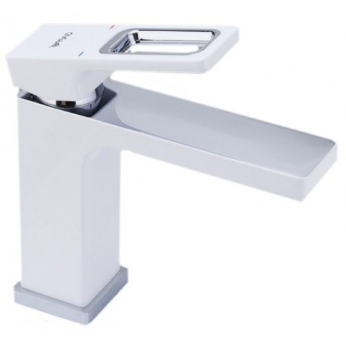 Смеситель для раковины Gappo Futura G1017-8 белый/хром