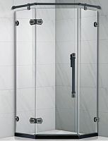 Душевое ограждение GRAHAM&GRAHAM EG-1001 90*90, 100*100 профиль черный