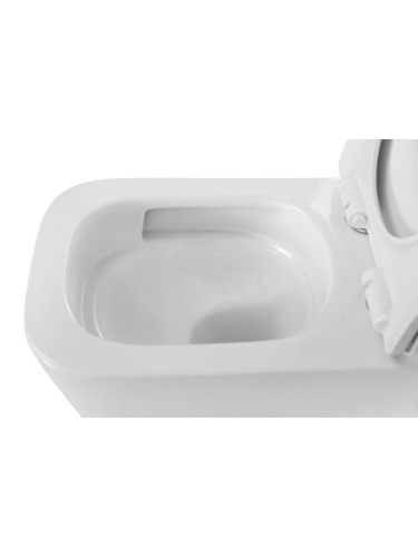 Унитаз подвесной безободковый Belbagno Kraft-Tor смыв Торнадо фото 7