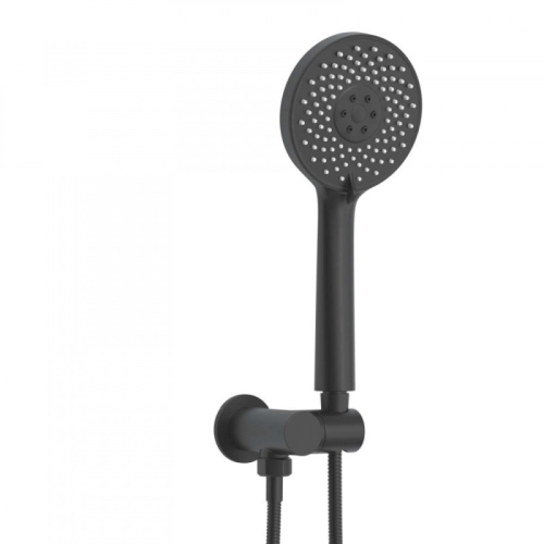 Душевой комплект Berges Ventas 3R BLACK 073008, черный матовый фото 5