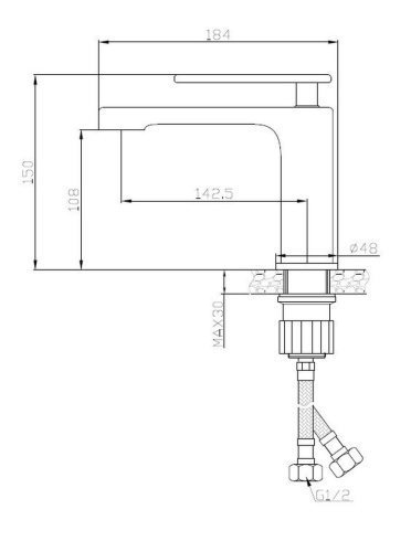 Смеситель для раковины CEZARES MOMENTO-LS-01-W0 фото 2