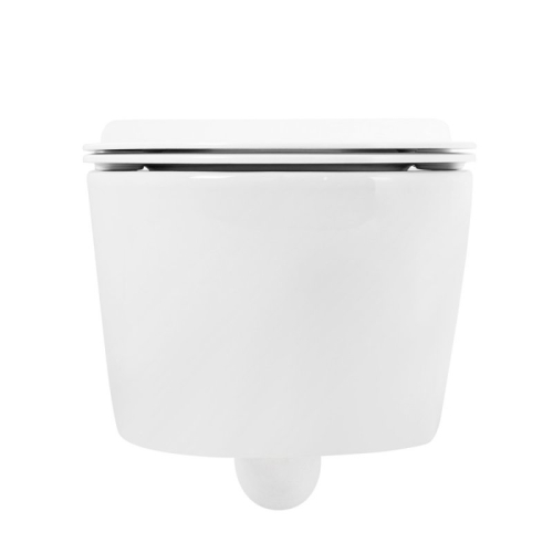 Унитаз подвесной Cezares MOLVENO безободковый белый фото 5