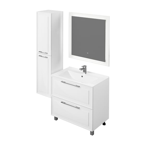 Тумба с умывальником Мирсант Адель 80, 100 напольная фото 4