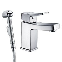 Смеситель для умывальника Wasserkraft Aller 1068 с гиг душем хром