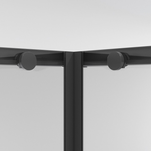 Душевое ограждение Niagara Нова/Nova NG-6822(6823, 6824)-34ВLACK 80*80,90*90, 100*100 стекло прозрачное фото 6