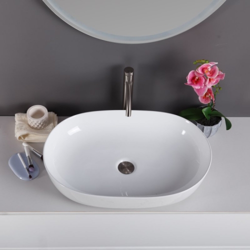 Раковина накладная Belbagno BB1348 610х410х135мм фото 2