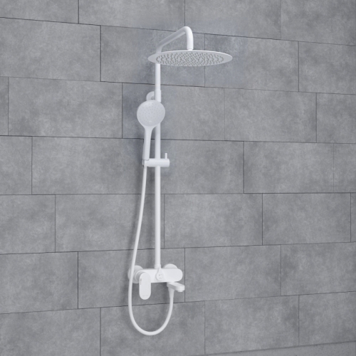 Душевая система Wasserkraft A185.161.155.WM белый Soft-touch фото 2