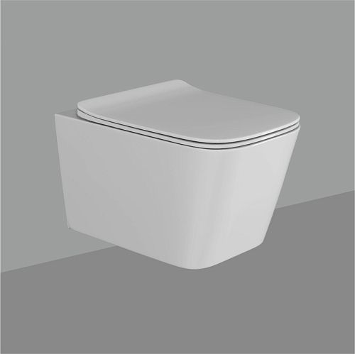 Унитаз подвесной безободковый SOLE CUBE Pro