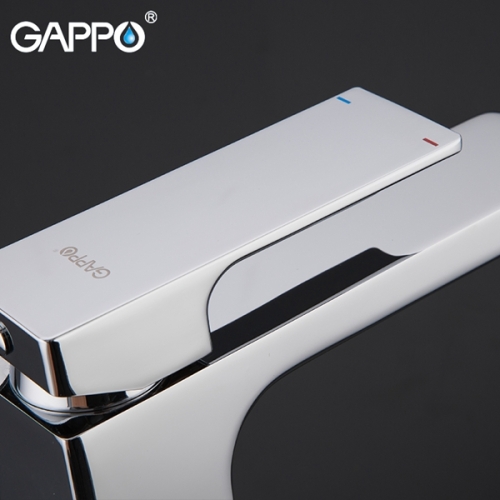 Смеситель для раковины Gappo Futura G1018 хром фото 5