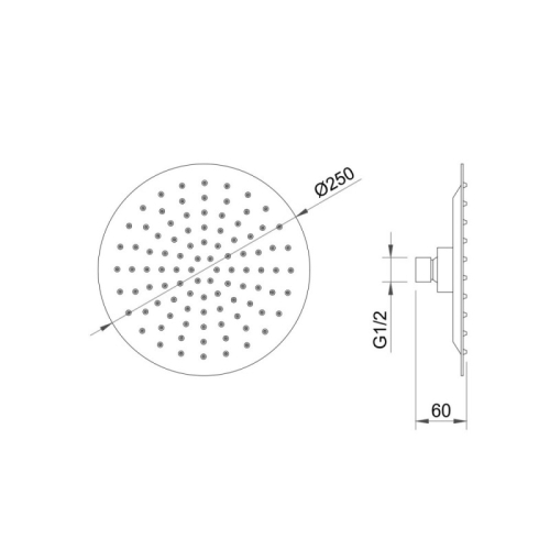 Душевой комплект Berges Ventas 2R 073003, хром фото 2
