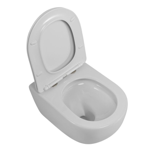 Унитаз подвесной Cezares STREAM-TOR слив торнадо белый CZR-2426-TH-TOR/SC фото 5