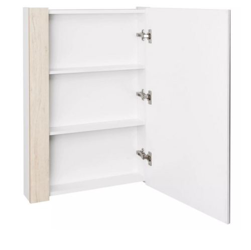 Зеркальный шкаф Aquaton Кантри 55 Белый глянцевый/Дуб Верона фото 2