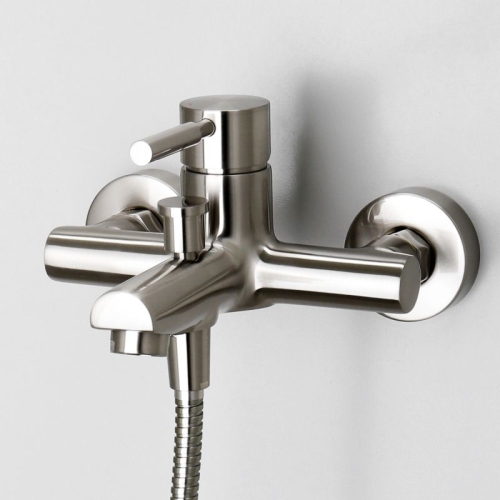 Смеситель для ванны Wasserkraft Wern 4201 матовый хром фото 2