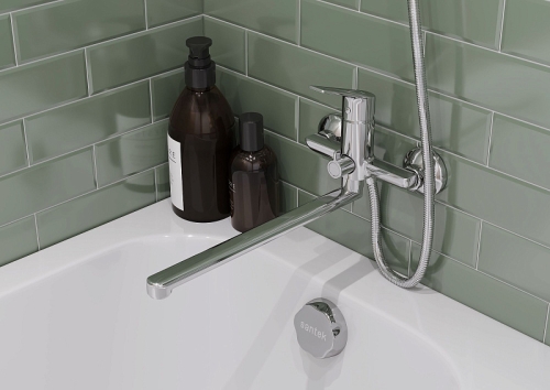 Смеситель для ванны с длинным изливом Santek Венга WH5A12003C001 фото 4