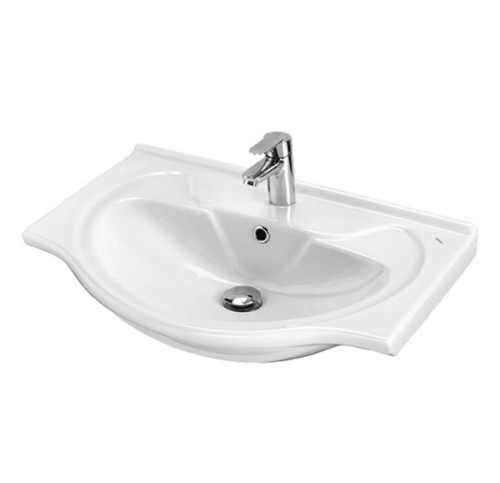 Тумба с раковиной Mirsant Сандра 60, 100/3 напольная с дв. фото 3