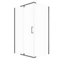 Душевое ограждение Triton Терра-Графит 120*90 прозрачное стекло