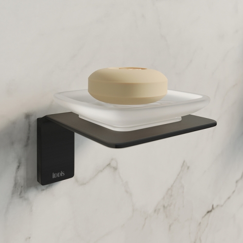 Мыльница Iddis Slide черная фото 2