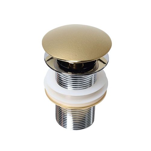 Донный клапан без перелива (золото) MLN-330304G