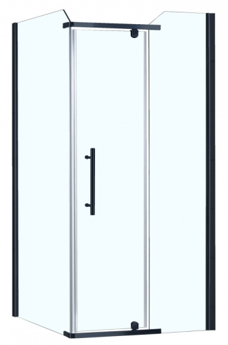 Душевое ограждение Azario Edmonton 90*90 без поддона, профиль черный