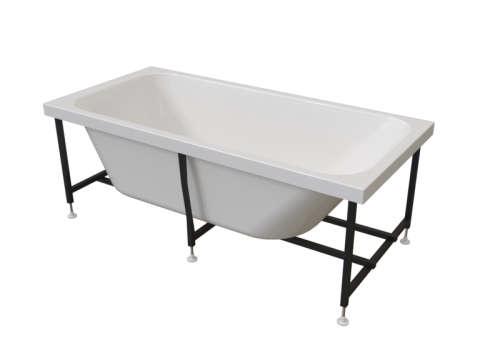 Ванна акриловая Radomir Прованс 170*75 + каркас фото 4