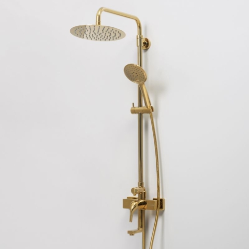 Душевая система Wasserkraft Sauer A17101 глянцевое золото фото 2