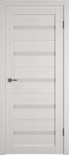 Дверь межкомнатная VFD Atum 7 со стеклом Snow, Bianco, Cappuccino, Wenge