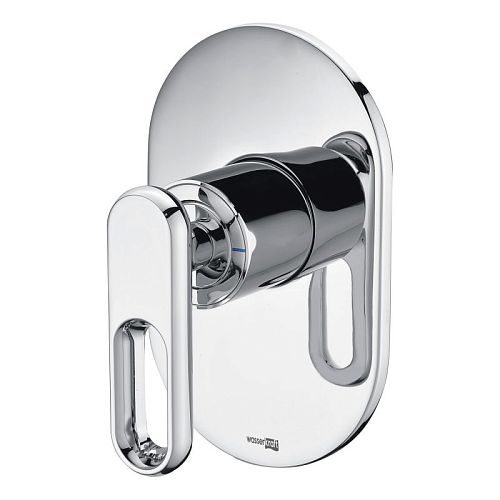Встроенный смеситель для душа Wasserkraft Kammel 1851 хром