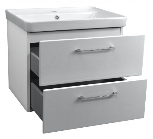 Тумба с умывальником Azario Ника 60, 70, 80, 90, 100 (с раковиной Monte) фото 2