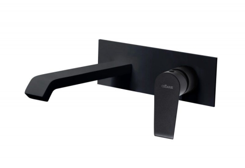 Смеситель для раковины встраиваемый CEZARES NAUTIC-BLI-NOP черный матовый
