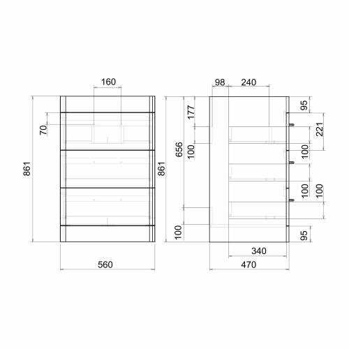 Тумба с раковиной над стиральной машиной Mirsant Fuji 120 напольная, белая фото 8
