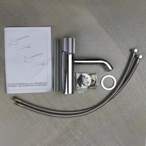 Смеситель для раковины Paini Cox Grip 7GCR205O хром фото 7