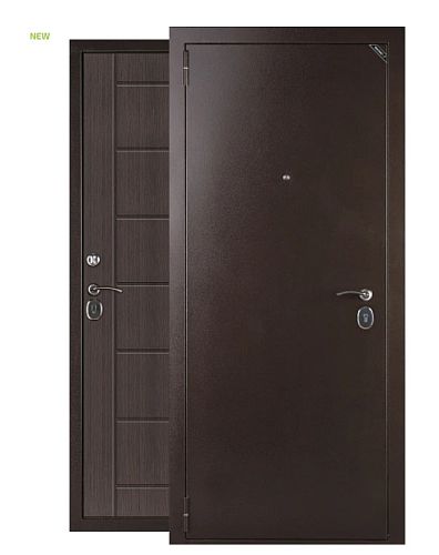 Дверь входная Tandoor Лайт Антик медный/Ларче шоколад 86, 96*205 левая/правая