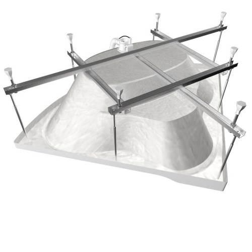 Ванна акриловая Triton Троя 150*150 + каркас фото 2