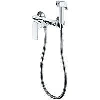 Смеситель с гигиеническим душем Haiba HB55176 хром